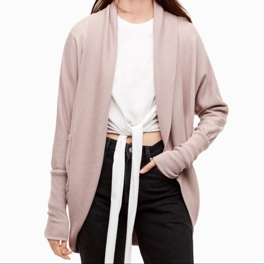 Aritzia Wilfred Diderot Cocoon Cardigan S